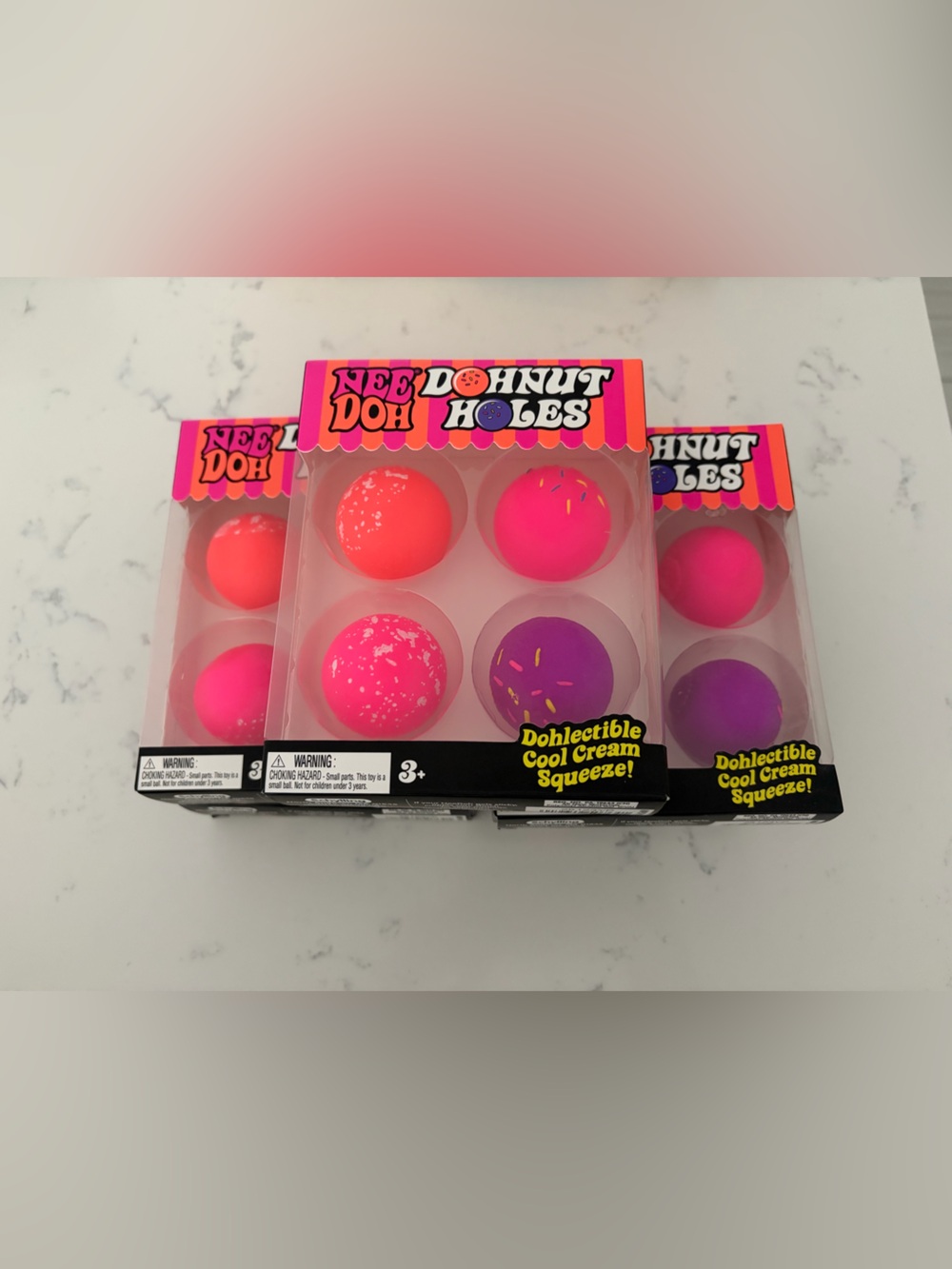 Viral Schylling Needoh Dohnut Holes Squishy Toy Set - 1 box